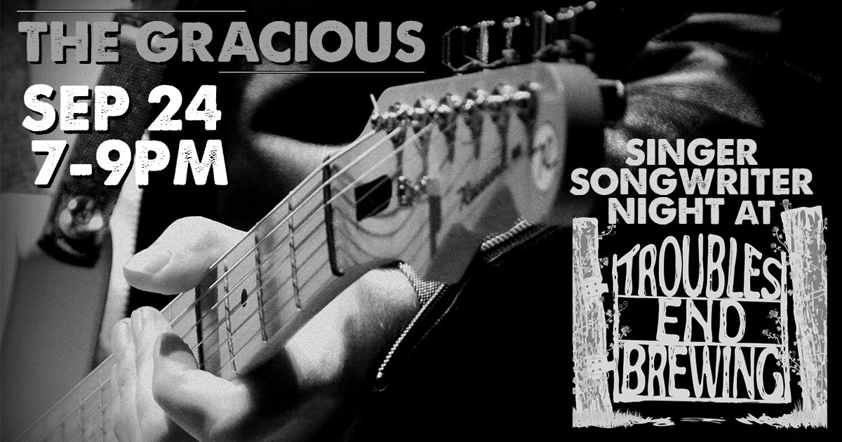 thegracious's tweet photo. Excited to be the feature next Tuesday at the @TroublesEnd484 Singer Songwriter Series. Show is 7-9 PM with a mix of new &amp; old songs from The Gracious catalog (including songs to share from the forthcoming “High Desert Sessions” EP) ...and a few @PlacidAdmiral  gems as well. https://t.co/WNYvwurjJe