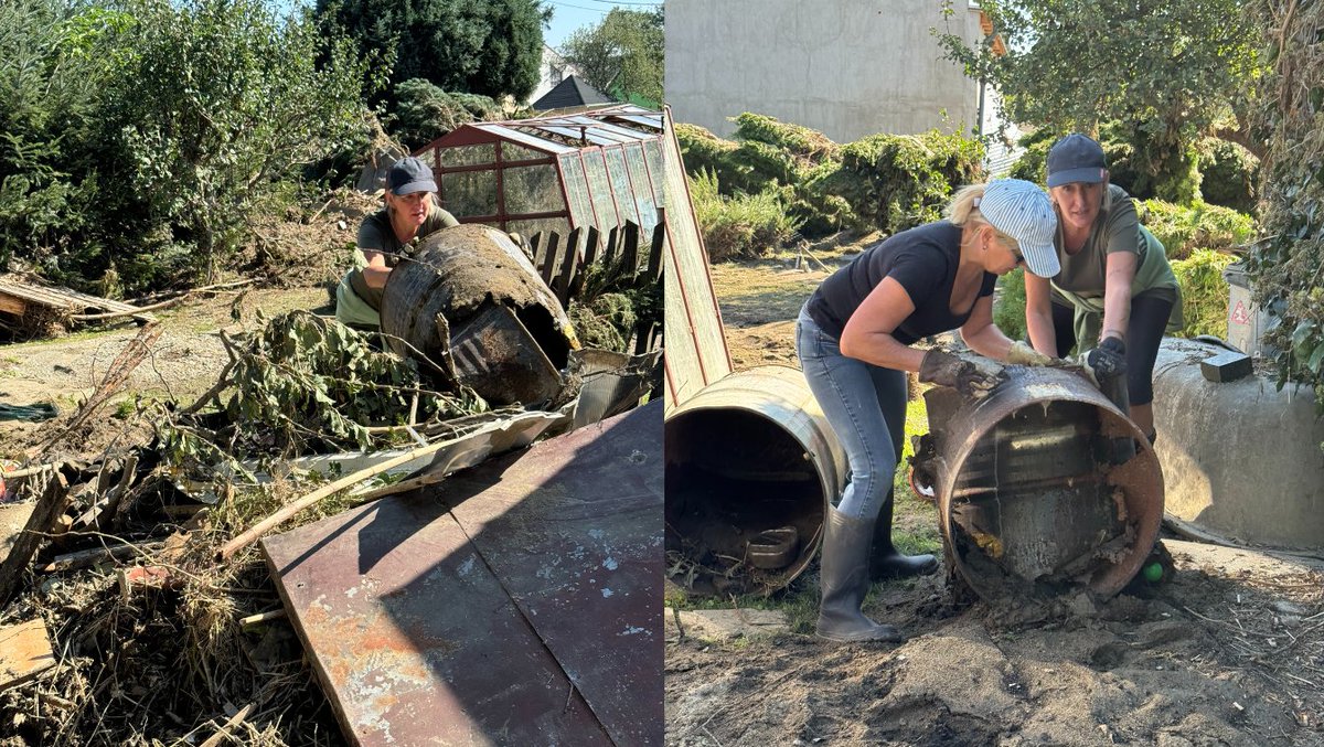 Aktivně pomáháme potřebným. Dobrovolníci z řad našich zaměstnanců se vydali přímo do zasažených oblastí, aby pomohli s odklízením ničivých následků povodní. Nadto pokračujeme v podpoře záchranných složek, kterým posíláme další zásoby vody a rychlého občerstvení. 🚒