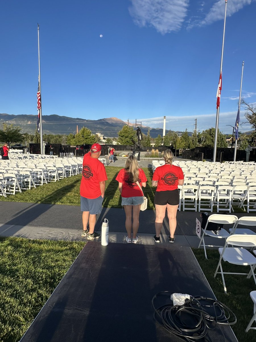 Early start today as we begin practice for the IAFF Fallen Fire Fighter Memorial this weekend. Honoured to be a part of this important event. <a href="/IAFFofficial/">International Association of Fire Fighters</a> <a href="/IAFFCanada/">IAFF Canada Fire Fighters - Pompiers AIP Canada</a>