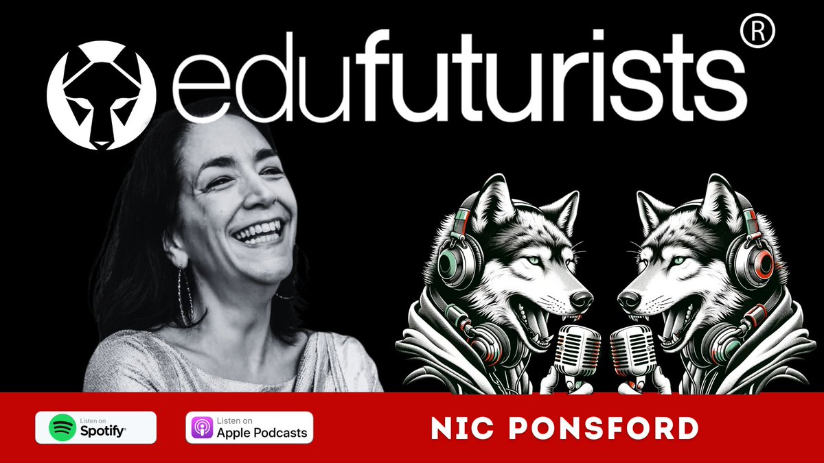 Edufuturists (@edufuturists) on Twitter photo For some strange tech reason, the link for <a href="/NicolePonsford/">Nic #InclusionRevolution 🥊 Ponsford FIESE</a>'s cracking episode of the podcast didn't work in the newsletter last week. Sorry Nic
It's here for those of you who were asking: youtu.be/0W6muQp67KU?si…
That means for some of you there's a double whammy this weekend! For some strange tech reason, the link for <a href="/NicolePonsford/">Nic #InclusionRevolution 🥊 Ponsford FIESE</a>'s cracking episode of the podcast didn't work in the newsletter last week. Sorry Nic
It's here for those of you who were asking: youtu.be/0W6muQp67KU?si…
That means for some of you there's a double whammy this weekend!