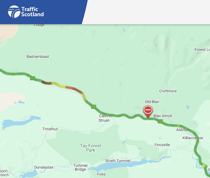 Traffic Scotland tweet media