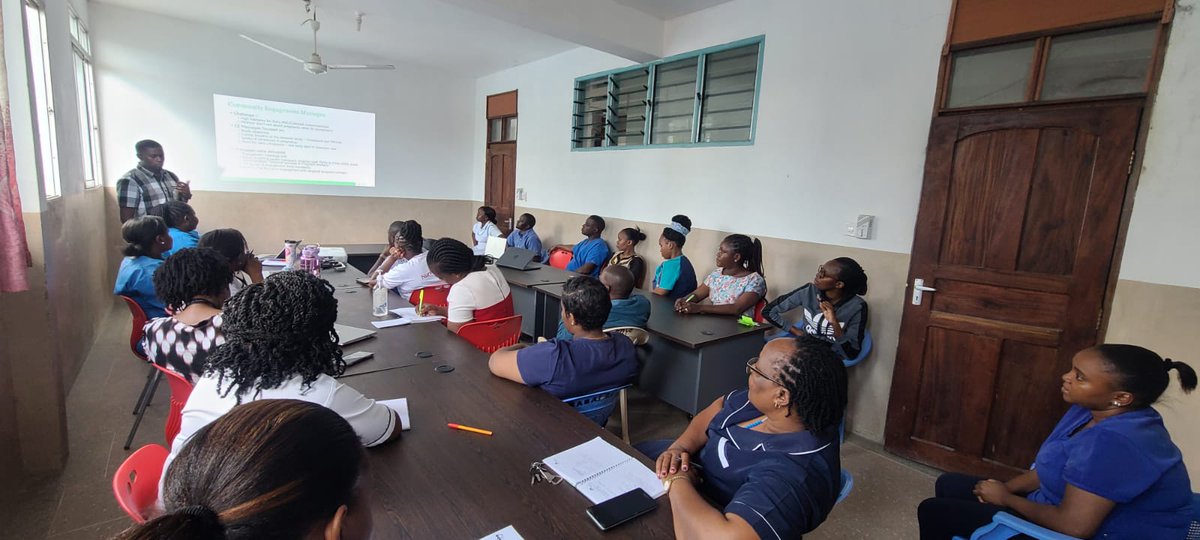 AIMIXProject's tweet photo. It was great sharing the progress of the #AIMIX study with healthcare providers at Rabai Subcounty Hospital, our hosts in Kenya. We discussed our clinical, lab &amp; community engagement achievements all aimed at improving maternal &amp; neonatal outcomes through innovative AI solutions. https://t.co/0kI7AcDZML