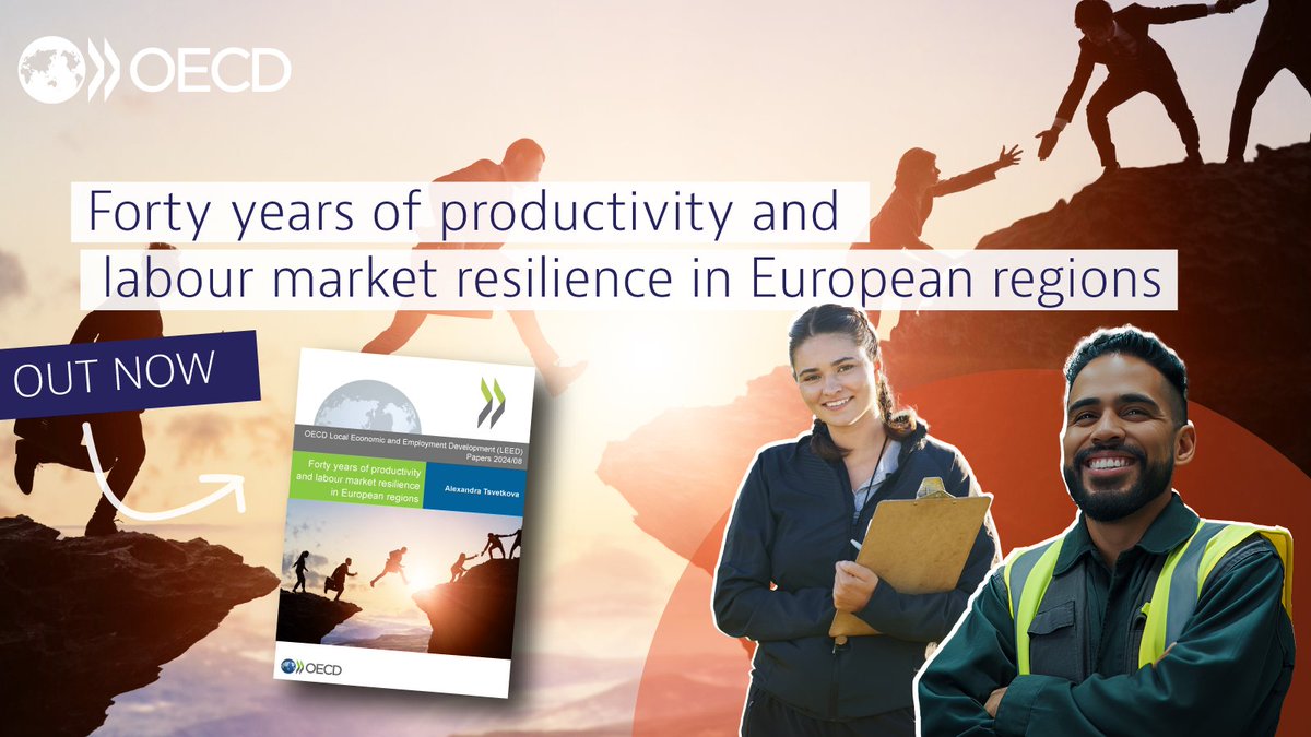 Our latest working paper explores 40 years of #labourmarket #resilience across European regions. 

Check it out for insights🔗oe.cd/5HC