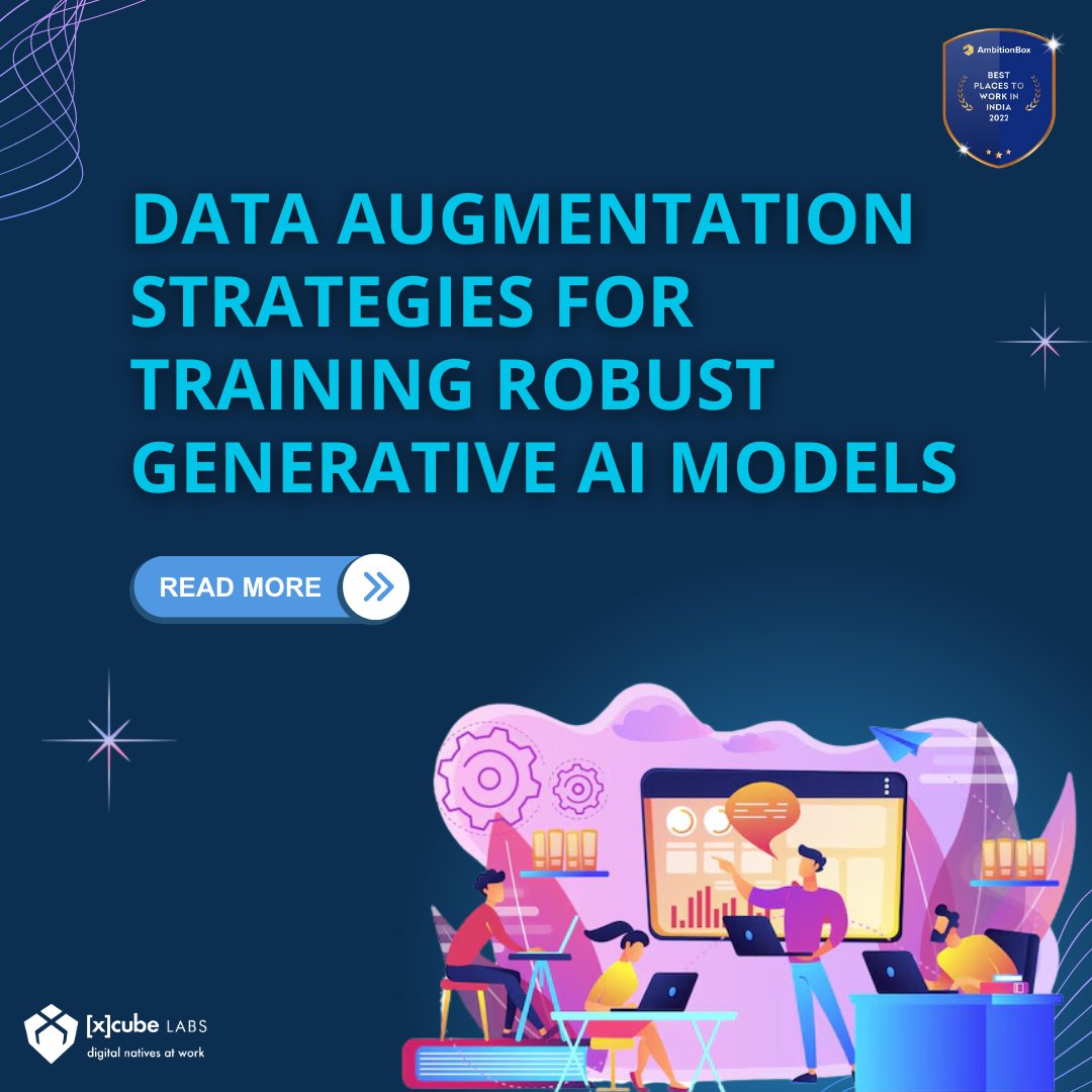 xcubelabs's tweet image. Boost Your AI Models with Data Augmentation! 
Learn how the right data augmentation strategies can improve the performance and robustness of Generative AI models. Discover actionable insights in our latest blog! bit.ly/47w8C95
#AI #DataAugmentation #MachineLearning…