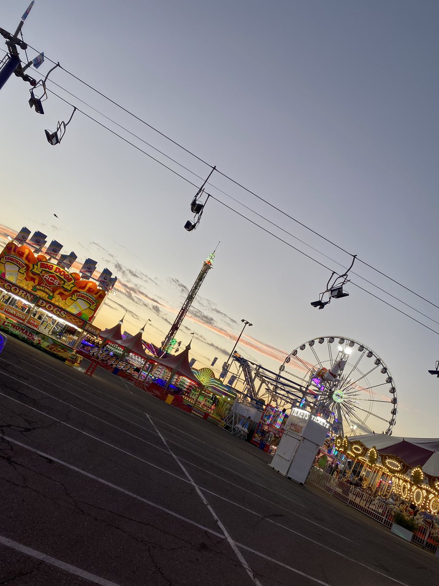 The Arizona State Fair opens today at 4pm! Runs through October 27th. We’re live all morning on AZAM. #fox10phoenix