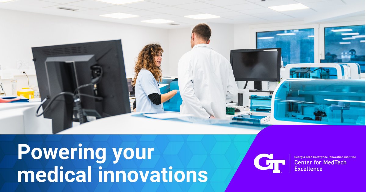 📍 Located just 15m from the Atlanta Airport, MedTech provides seamless access to advanced imaging equipment and local academic core labs from fixed flat-panel detector Cath Labs to mobile MRI and CT!

Discover more about what we have to offer > medtech.gatech.edu
