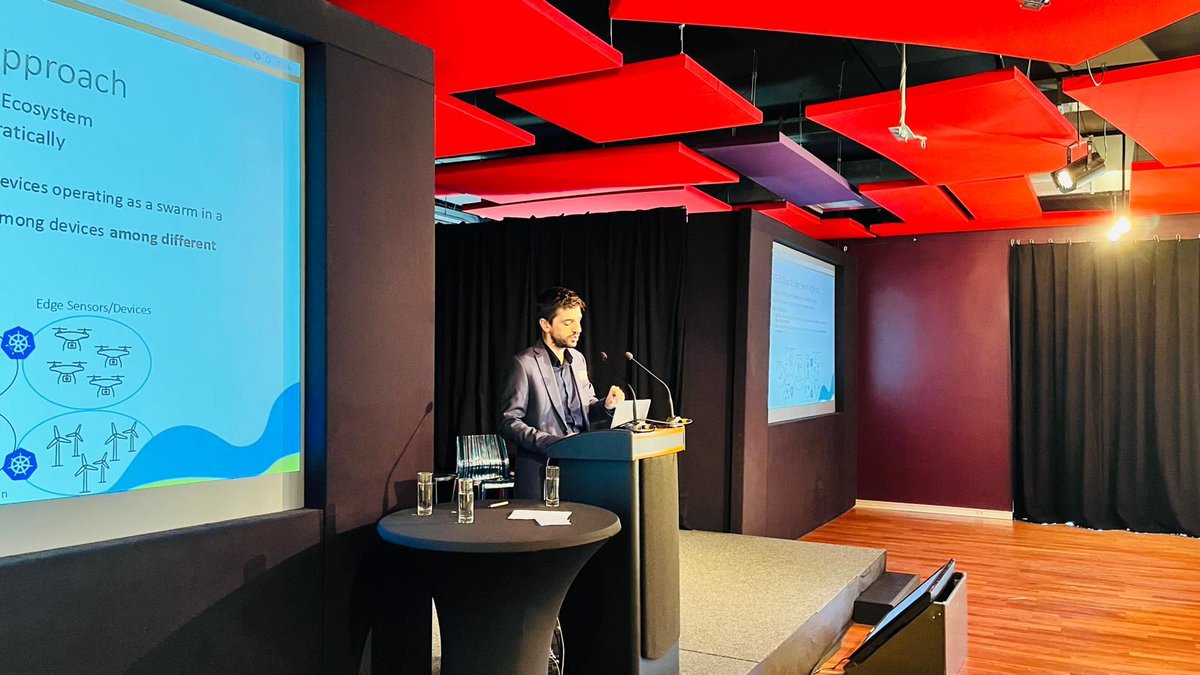 ✨We are excited to share that OASEES actively participated in #NexusForum2024, with a compelling presentation by Akis Kourtis, PhD, Coordinator of OASEES, titled 
"OASEES: How can #AI and DAOs govern a #swarm?" 🌐🚀
💡Visit the OASEES website: oasees-project.eu