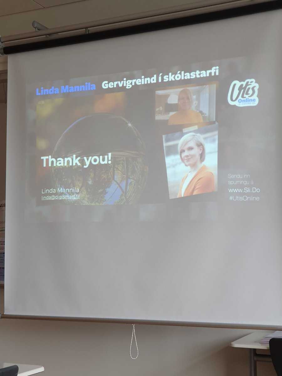 Gervigreind er frá 1950, hún stjórnar mun fleiri hlutum en við gerum okkur í grein fyrir. Nemendur þurfa að læra gervigreindarlæsi til þess að vega og meta öryggi eða sannleiksgildi þess sem gervigreindin er að ,,mata" okkur á #utisonline #menntaspjall #lnskó