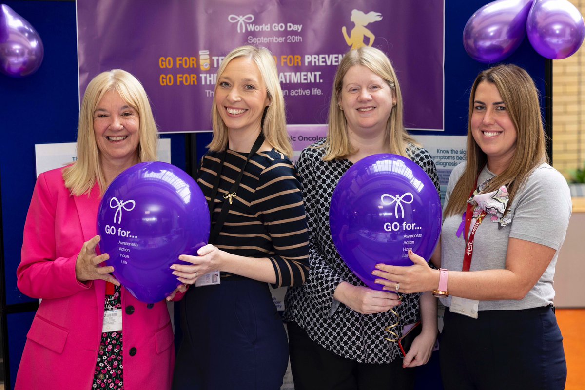 sineadccleary's tweet image. In @TUH_Tallaght we are highlighting #WorldGODay24 encouraging women to talk to their GPs about worrying symptoms - all info at thisisGo.ie #CervicalScreen #GynaeCancers @NSShse @ainemlynch11 @russellnoirin @DemaioAlison @michellegriff53 @AoneillCoombe @AmyLoughlin5