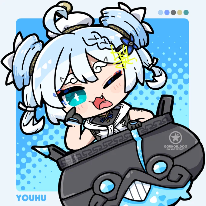 釉瑚ちゃん、かわいい#鳴潮 #WuWaFanart 