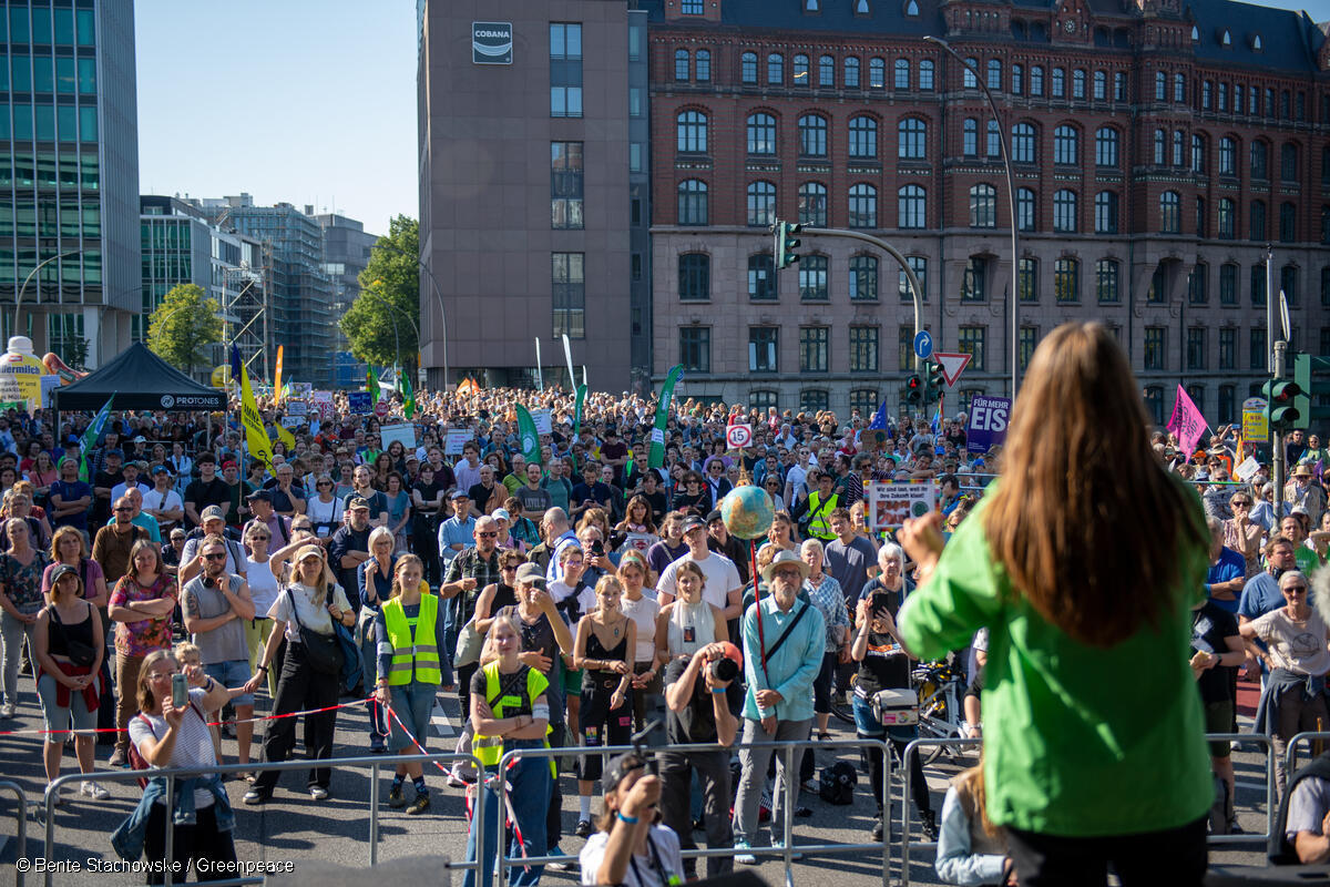 greenpeace_de's tweet image. So schön, mit euch hier zu sein 🌍💚 #klimastreik