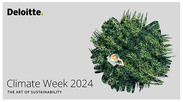 A better way forward starts with the leaders of now. Deloitte is bringing some of them together for #ClimateWeek2024. Sign up for the LinkedIn Live sessions now. deloi.tt/3Xx9tld