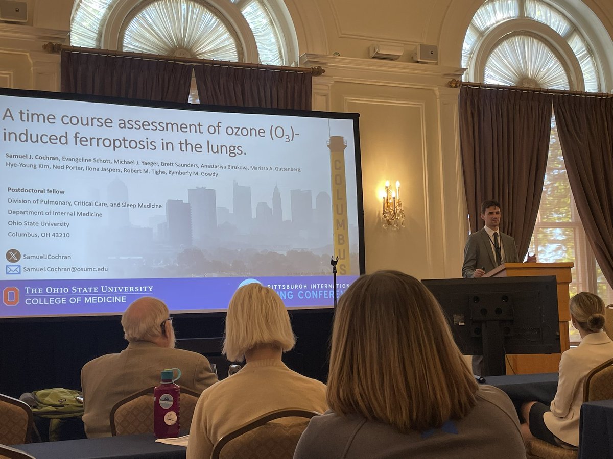 GowdyKymberly's tweet image. Many congratulations to @SamuelJCochran on a fabulous talk at #PILC2024!  One talk down and one to go!  😝@OSUPCCM_Fellows @OhioStateDHLRI