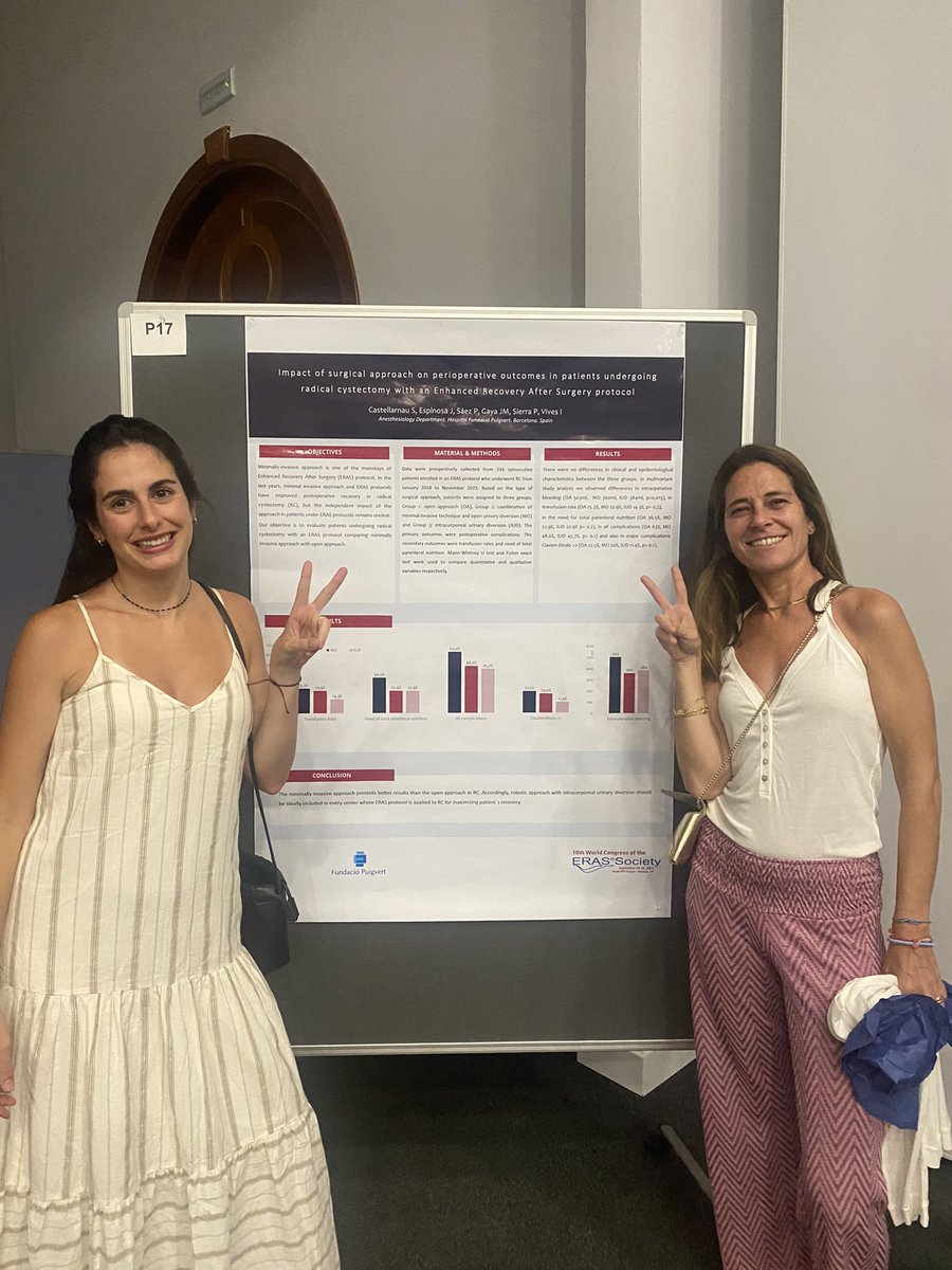 silfhomer's tweet image. Had an amazing time at the Eras World Congress #ERAS2024 where we had the opportunity to share our results and exchange valuable insights with experts in the field. We learned so much and truly enjoyed the whole experience @ErasSociety @DrJM_Gaya @FPuigvert @pau_912 @Psierra20