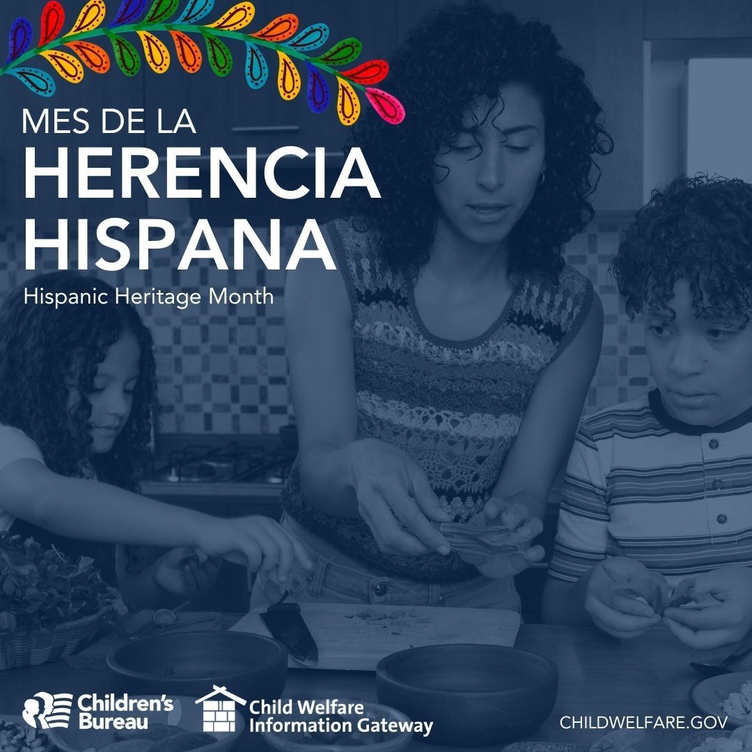September is National Hispanic Heritage Month! Explore research and resources designed by <a href="/NRCHispanic/">Hispanic Research Center</a> to help reduce disparities among Hispanic children, young people, and families:buff.ly/3t20J78