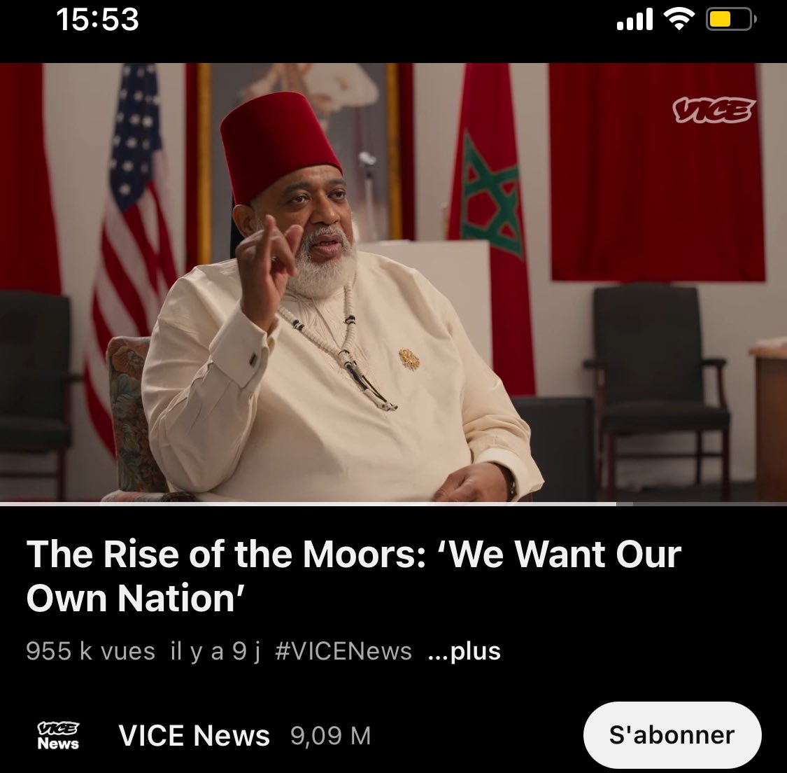 J’suis entrain de regarder un doc sur eux,  j’pensais c’était juste une petite secte mais ils sont quasi 1 millions🤣 ils ont une milice armée avec des drapeaux marocains et se sentent pas américains, ils veulent être rattaché au Maroc