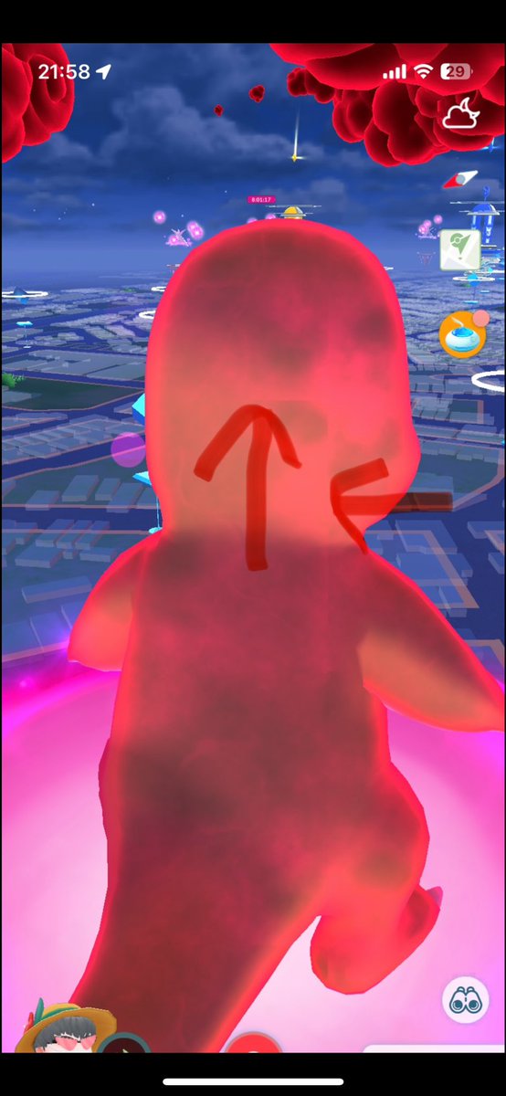 BugReport0's tweet image. バグ
ダイマックスのポケモンにテクスチャの継ぎ目が見える

iPhone 12ProMax
iOS 17.5.1
ポケモンgo  0.329.0-A-64

#ポケモンGO #PokemonGO 
#不具合 #バグ  #Bugs