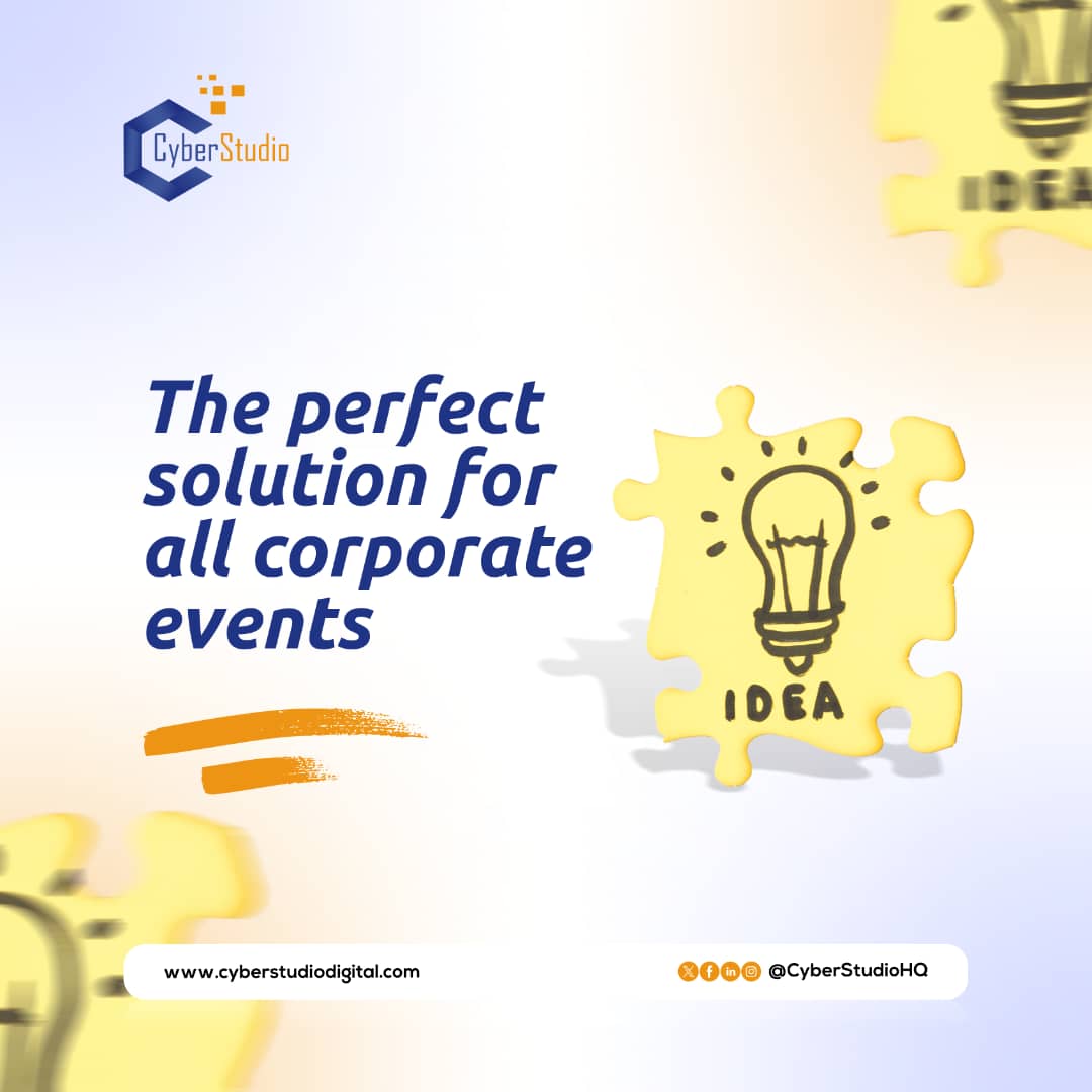 CyberStudioHQ's tweet photo. Expertly crafted events, every time! 

At CyberStudio our team delivers seamless corporate events that impress. 

From conception to execution, we've got you covered.

 #CyberStudio #EventManagement #CorporateEvent #EventPlanning https://t.co/ra3itu51Xa