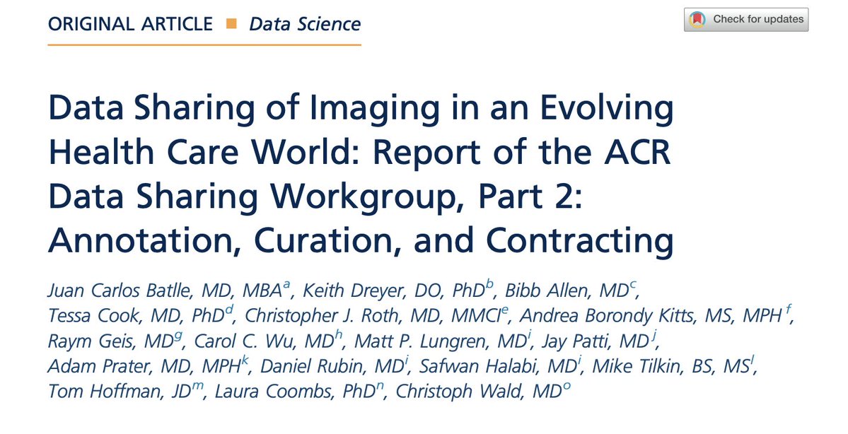 erina_quinn's tweet photo. Data Access Sharing and Usability
➡️@asset25
#QSI2024 #SpeakerReferences
@JACRJournal @RadiologyACR:
1. https://t.co/kHkp1HDRH3
2. https://t.co/oPPNxYD4MH https://t.co/UbjKS7pP0b