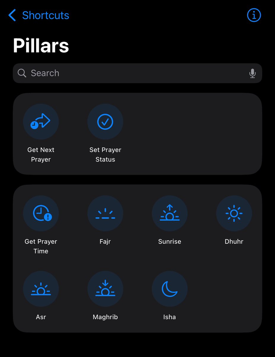 owaissquadri's tweet photo. shortcuts and siri have found its way to Pillars. what should we cook up next? https://t.co/ATRGOMfcwP
