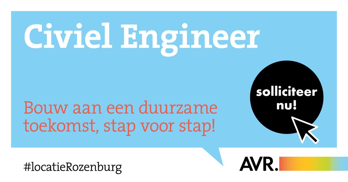 Wij zoeken bij AVR Rozenburg een gedreven Civiel Engineer die met visie en daadkracht onze civiele projecten zelfstandig ontwerpt, begeleidt en realiseert. werkenbijavr.nl/vacature/civie…