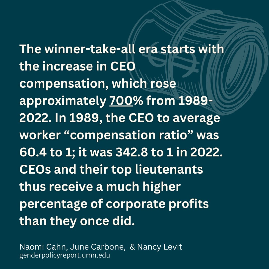 A winner-take-all economy disadvantages women in the corporate sector. This same corporate culture is corroding our political climate. 
ow.ly/GTBf50T6P8S