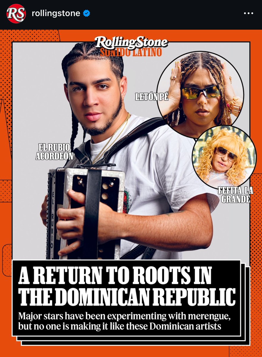 El Rubio del acordeón en la revista <a href="/RollingStone/">Rolling Stone</a>