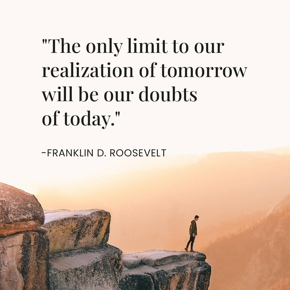 Push past your doubts and have confidence in your abilities to achieve success.

#inspirationalquotes #quoteoftheday