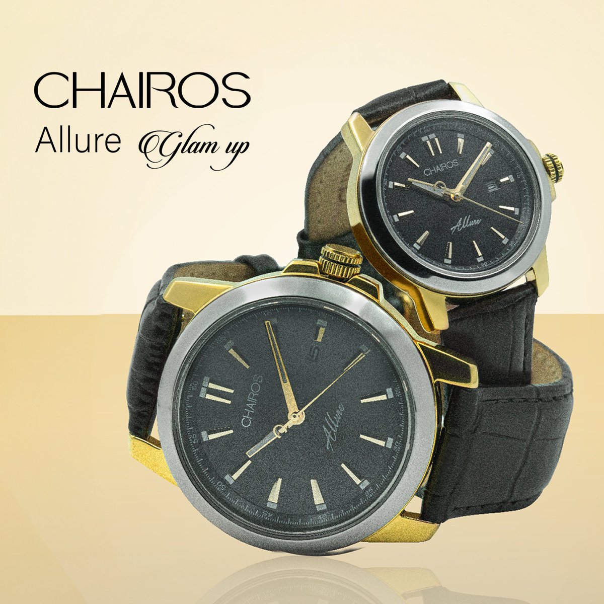 QNET_India's tweet photo. Luxe fashion and precision for the dynamic duo!😎✌️
Chairos Allure Luxury Couple’s Watch✨⌚ – a power-packed pair, for the Power Couple that you are!🔥👩🏻‍❤️‍👨🏻

#LuxuryWatch #LuxeWatch #CouplesWatch #Chairos #QNETIndia https://t.co/JIKxkPVRSz