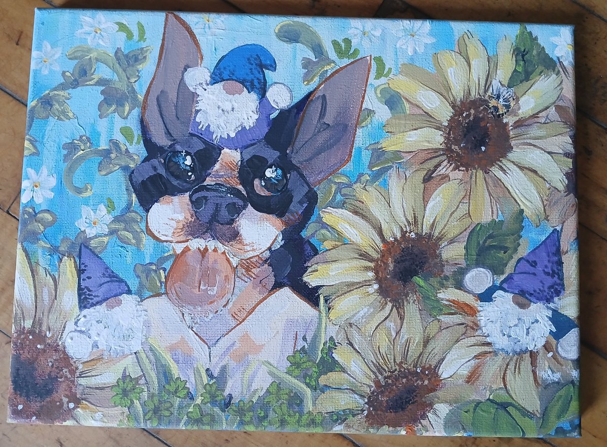 Painting for my boss who's moving away :>