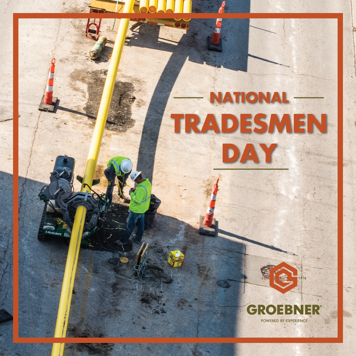 Happy #NationalTradesmenDay! Today, we honor the skilled tradespeople who are the backbone of America’s infrastructure. 

From pipeline installation to meter, your expertise helps power the #NaturalGas industry and beyond. Thank you!

#Tradespeople #NaturalGas #GROEBNER