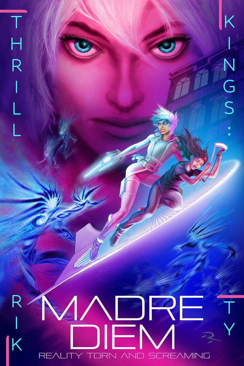 SciFi_RikTy's tweet photo. Like a tiny little #monstermovie #free for your #kindlebook #weekendfun It's #highaction #scifi . It's #scary and #creepy and completely free on amazon this weekend (until 9/22). Very short. Very cool.
Thrill Kings: Madre Diem short Novella FREE https://t.co/tC0QFBJSl3