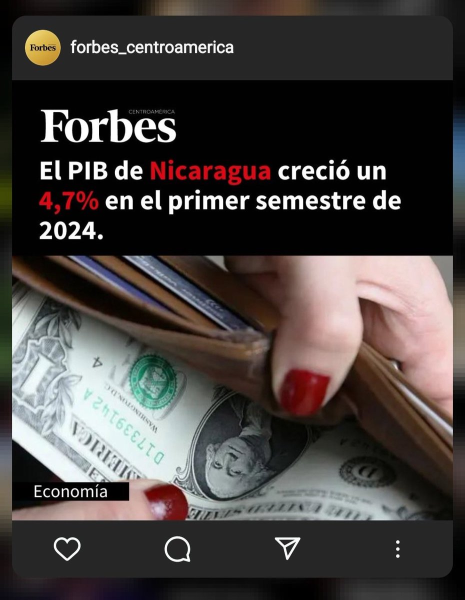 De esta noticia no te hablan. Nicaragua es un país en crecimiento y seguirá así mientras haya paz, mientras en este país exista una excelente gerencia como la que hasta ahora viene ejerciendo Daniel Ortega y doña Rosario Murillo, duélale a quien le duela jodido.