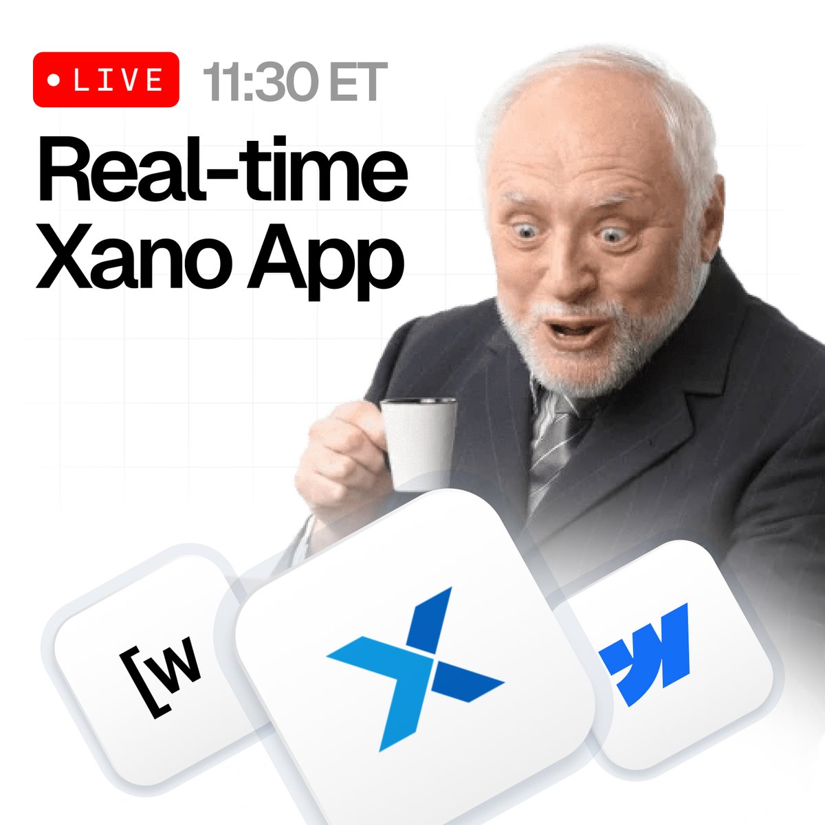 aldgallardo's tweet image. Our first live on Youtube!! 

Join us today at 11:30 AM ET for a live session on creating a real-time app on Xano with Produlis&apos; team!

Link below

#xano #lowcode #wized #webflow #flutterflow #weweb #bubble