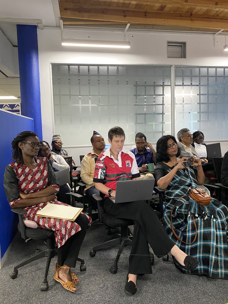 Trilateral Chair in Transformative Innovation (@uj_trcti) on Twitter photo It’s day 5 of the <a href="/AfricaLics/">AfricaLics</a> VFP Workshop! We concluded with a Brown Bag session presented by Dr Rajesh on why innovation policy narratives matter and what helps them change.
#AfricaLicsVFP2024
#BrownBagSession It’s day 5 of the <a href="/AfricaLics/">AfricaLics</a> VFP Workshop! We concluded with a Brown Bag session presented by Dr Rajesh on why innovation policy narratives matter and what helps them change.
#AfricaLicsVFP2024
#BrownBagSession