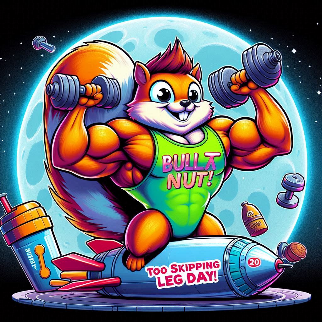 BulkNut's tweet photo. 🐿️💪 BulkNut doesn’t skip leg day… or moon day! 🚀🌕
On September 20th, we’re flexing all the way to the moon. Don’t miss out—get in early before we’re too swole to catch! 💥
#BulkNut #CryptoGains #SwoleToTheMoon https://t.co/bxwc2hyBXA