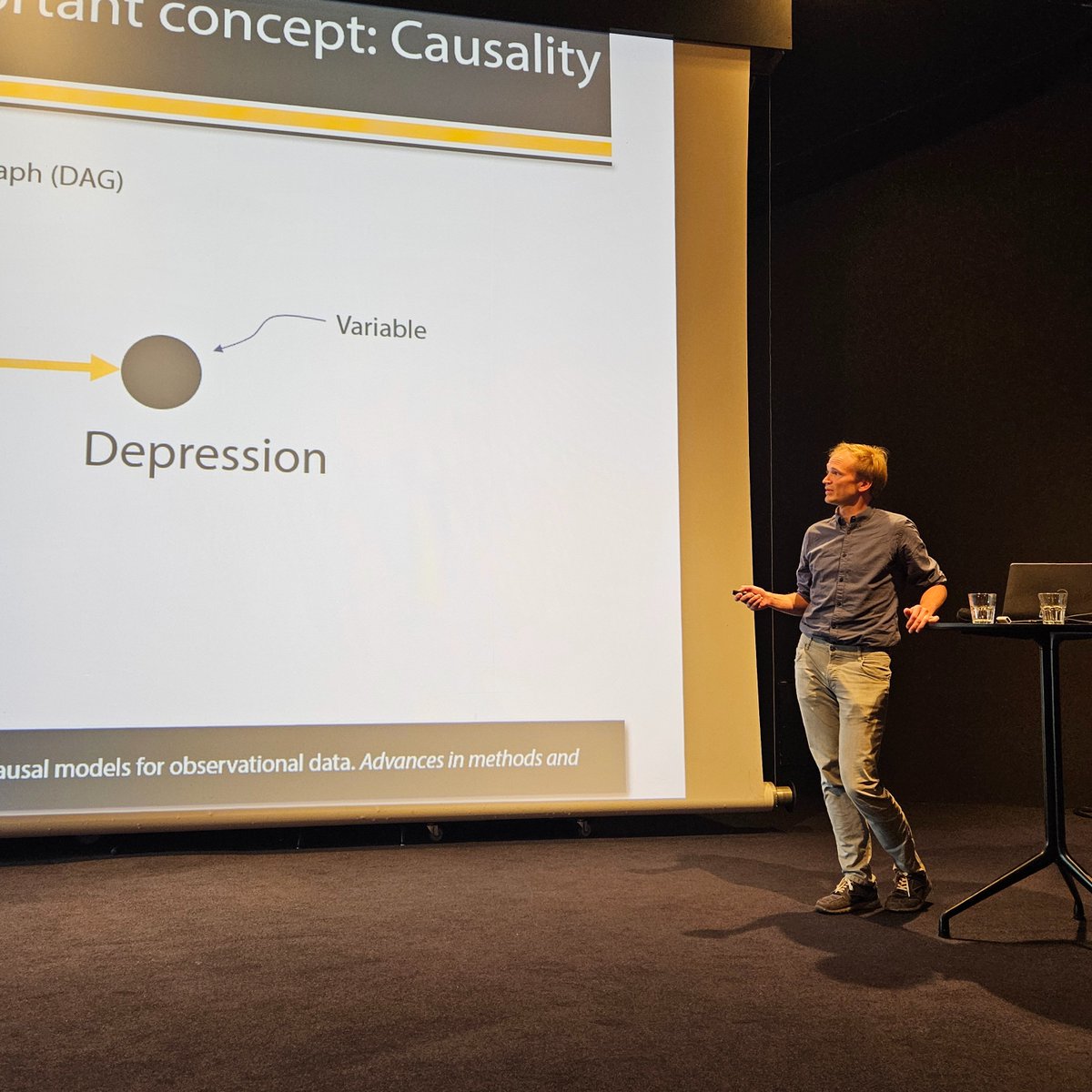 Daniël Lakens (@lakens) on Twitter photo Very interesting talk by <a href="/FinnLuebber/">Finn Luebber</a> on what looks like it will become a super useful tool to allow researchers to theorie by easily drawing DAGs Very interesting talk by <a href="/FinnLuebber/">Finn Luebber</a> on what looks like it will become a super useful tool to allow researchers to theorie by easily drawing DAGs
