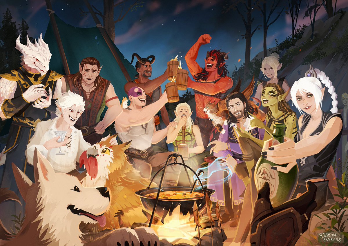 ribbonentrails's tweet image. Epilogue letter from Tav💌
#BaldursGate3 #BG3