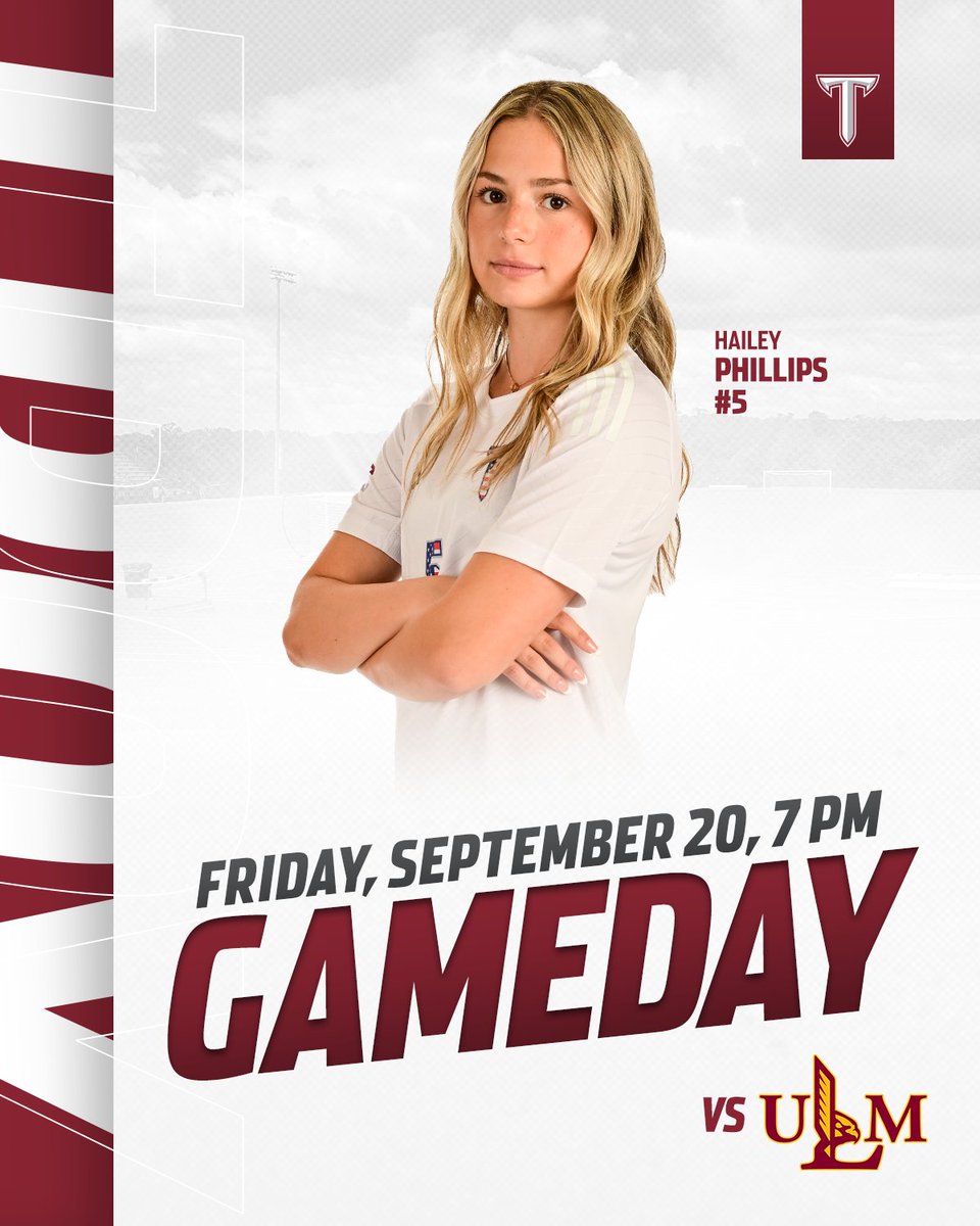 TroyTrojansWSOC's tweet photo. 𝐒𝐮𝐧 𝐁𝐞𝐥𝐭 𝐎𝐩𝐞𝐧𝐞𝐫 𝐎𝐧 𝐃𝐞𝐜𝐤.

🆚 ULM
📍 Troy Soccer Complex
⏰ 7 p.m.
📺 https://t.co/q61qP8vKBK (ESPN+)
📊 https://t.co/cKr1MJDYX7

#WEoverme | #OneTROY⚔️⚽️ https://t.co/63Pr5YUR5U