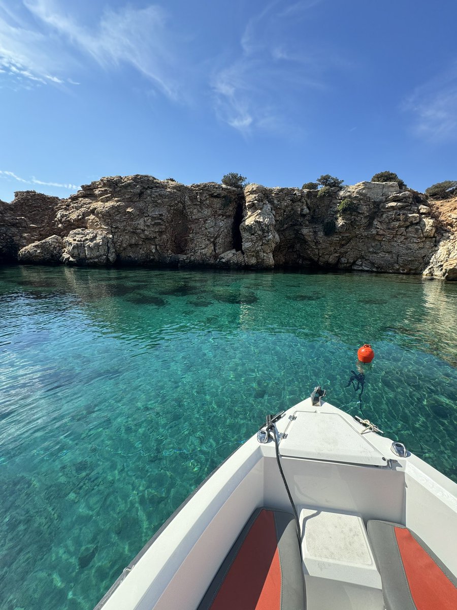 Beautiful day on the Aegean in Paros with wifey.

(She drove so I could enjoy myself)