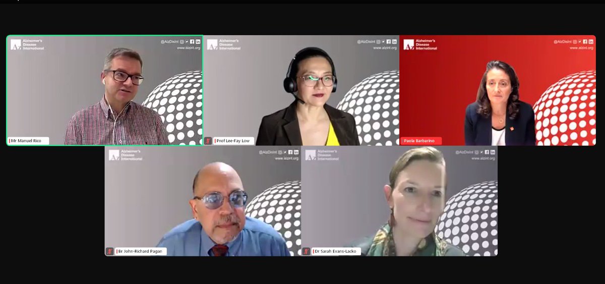 Paola Barbarino (@paolabarbarino) on Twitter photo The World Alzheimer’s Report on attitudes to #dementia is out! Here is a screenshot of our webinar which will soon be available on You Tube. You can download the report from <a href="/AlzDisInt/">ADI</a> website #WorldAlzMonth <a href="/leefay_low/">Lee-Fay Low</a> <a href="/manuelrico/">Manuel Rico</a> <a href="/saraevanslacko/">Sara Evans-Lacko</a> <a href="/LiveUrTruth/">liveurtruth</a> The World Alzheimer’s Report on attitudes to #dementia is out! Here is a screenshot of our webinar which will soon be available on You Tube. You can download the report from <a href="/AlzDisInt/">ADI</a> website #WorldAlzMonth <a href="/leefay_low/">Lee-Fay Low</a> <a href="/manuelrico/">Manuel Rico</a> <a href="/saraevanslacko/">Sara Evans-Lacko</a> <a href="/LiveUrTruth/">liveurtruth</a>