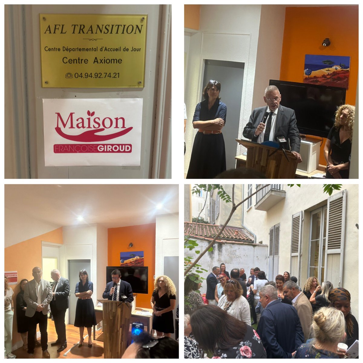 Balazuc (@balazuc2) on Twitter photo Inauguration de la Maison Rég des Femmes de Toulon, Maison Giroud.
Pour les femmes et enfants victimes de violences familiales et conjugales.
24 rue Victor Clappier . Toulon
Tel : 0494927421
Nathalie Rocailleux dir
Philippe Garcia pdt
Jean-Pierre Colin CR
Jean-Louis Masson CD
🙏 Inauguration de la Maison Rég des Femmes de Toulon, Maison Giroud.
Pour les femmes et enfants victimes de violences familiales et conjugales.
24 rue Victor Clappier . Toulon
Tel : 0494927421
Nathalie Rocailleux dir
Philippe Garcia pdt
Jean-Pierre Colin CR
Jean-Louis Masson CD
🙏
