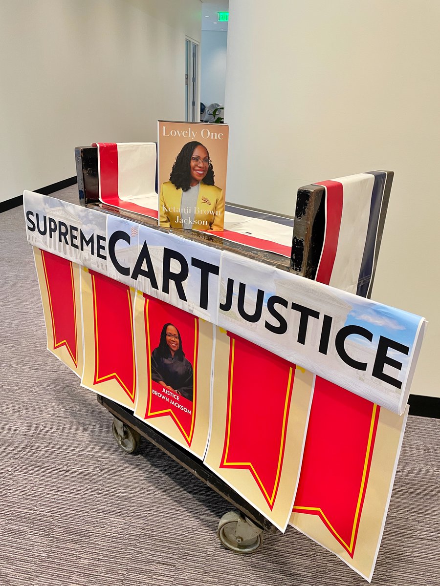 Please help us welcome our newest addition, Supreme CART Justice! 🤗 📚