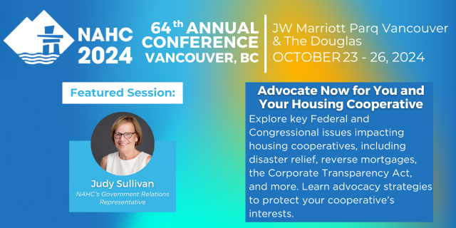 ⏰ 1 Week left for Regular Registration Pricing and 4 Days left to book your hotel room for NAHC's 64th Annual Conference in Vancouver, BC! 🏔️
🔗 coophousing.org/annual-confere…
Join us and attend insightful sessions like this! 
#NAHC #NAHC24 #CooperativeHousing #CoopHousing