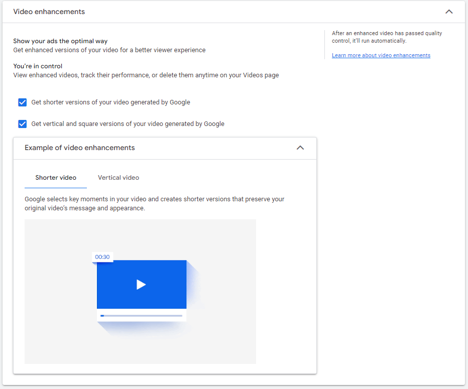 Google Ads Tutorial: How to Leverage AI Video Enhancements via <a href="/sejournal/">SearchEngineJournal®</a>, <a href="/brookeosmundson/">Brooke Osmundson</a> dlvr.it/TDTSf3