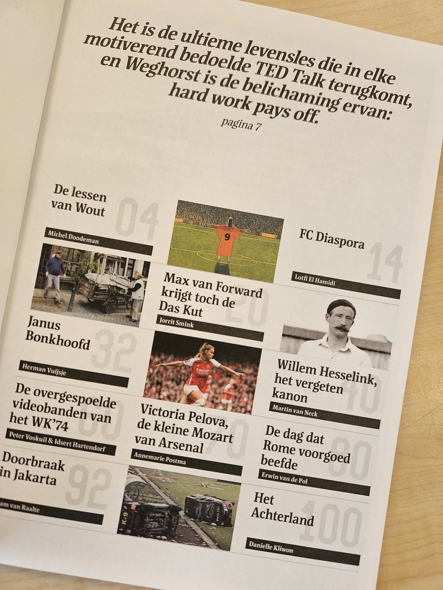 Postma11's tweet image. Heel blij en vereerd met (eindelijk) weer een publicatie in @Hardgras1 Ik ging naar Londen voor een interview met Arsenalspeelster Victoria Pelova en dat was.. bijzonder. De treffende omschrijving in m'n bio zegt alles.