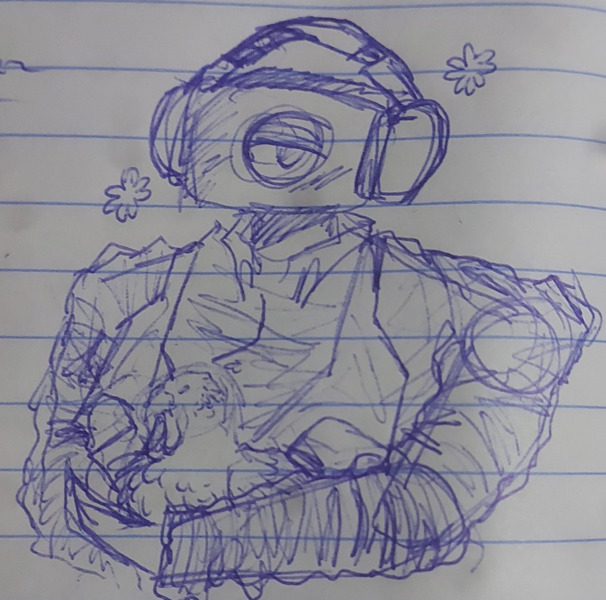 _Larrachan_'s tweet photo. Strike/Black Speaker with a chicken

I'm too lazy to make a normal art, please, sorry. But THIS sketch will become a cool no-line(maybe) art. I promise. 
If I won't do my promise, than you can explode me/silly/j

#SKIBIDITOILET #SkibidiToiletfanart https://t.co/Ev9KaZC1Xc