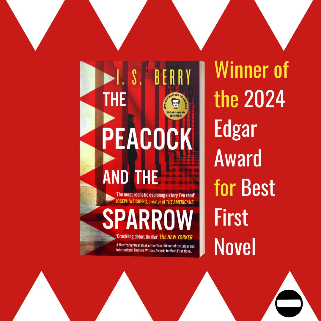 noexitpress's tweet photo. 'I.S. Berry is at the vanguard of a new generation of American spy novelists who have electrified the genre.' Charles Cumming, author of Judas 62

Discover a thrilling new voice in spy fiction, The Peacock and The Sparrow.

#thepeacockandthesparrow #spyfiction #spythriller https://t.co/qYPq0yYMCp