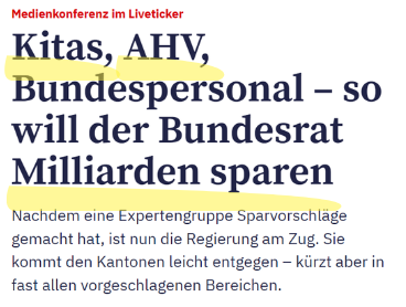 Panzer statt Kitas?
Während uns die sozialstaatlichen Kürzungen als Sachzwänge verkauft werden, wird das Armeebudget massive aufgestockt. Überall die gleiche Scheisse. Organisieren wir uns &amp; zeigen Widerstand gegen Militarismus und Sparprogramme!