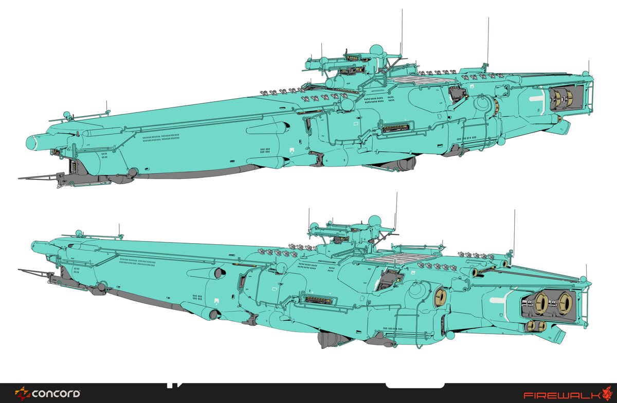 _8bitwizard's tweet photo. A few ships I did for Concord! https://t.co/kADPbk60M1
